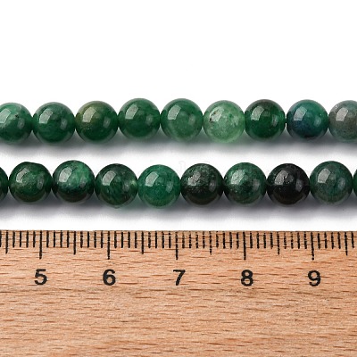 Бусины из натурального фуксита G-K393-A02-6mm-1