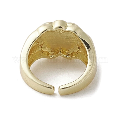 Латунные регулируемые кольца RJEW-K257-73G-1