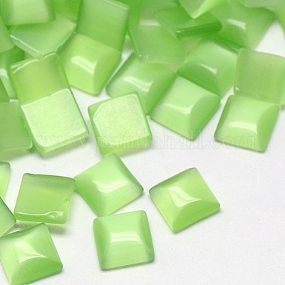 Cabochons di occhio di gatto&nbsp;CE-J006-14x14mm-M-1