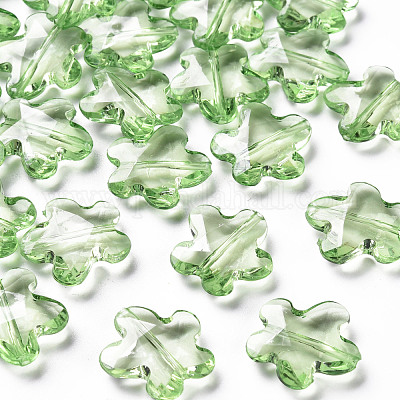 Abalorios de acrílico transparentes&nbsp;TACR-S154-32B-83-1