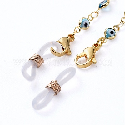 Латунные цепочки для очков AJEW-EH00075-03-1