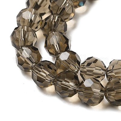 Прозрачные стеклянные бусины EGLA-A035-T8mm-D16-1