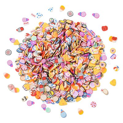 Бусины из полимерной глины  CLAY-CJC0010-03-1