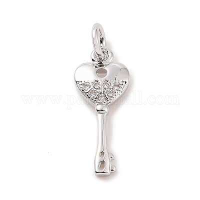 Латунные микро проложить кубического циркония подвески KK-C012-11P-1