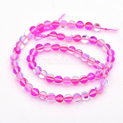 Круглые синтетические лунные камни G-M210-8mm-08-1