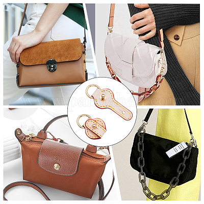 1 пара износостойких пряжек для кожаных сумок&nbsp;DIY-GF0007-61-1