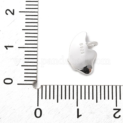 925 подвеска в виде бабочки из стерлингового серебра с эмалью STER-D300-28P-02-1