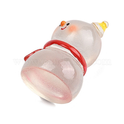 Рождественские фигурки из смолы для украшения рабочего стола в домашнем офисе DJEW-M017-01D-1