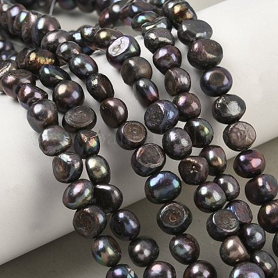 Нити из натурального культивированного пресноводного жемчуга PEAR-P250214-S-1