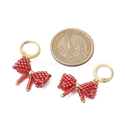 3 пара серег с застежкой-рустиком из нержавеющей стали 304 для женщин EJEW-MZ00381-1