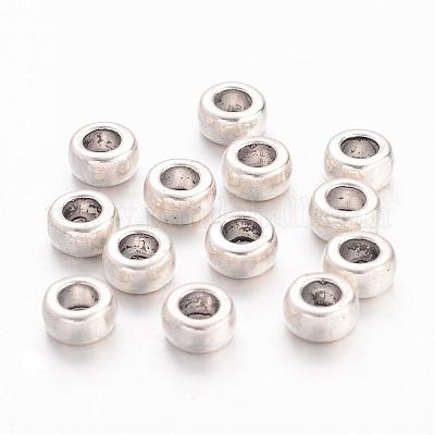 Сплавочные овальные бусины тибетского стиля  EA6681Y-1