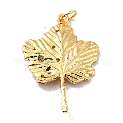 Осенняя тематическая стойка с покрытием из латуни X-KK-M230-19G-1