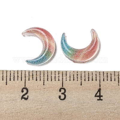 Светящиеся прозрачные кабошоны из смолы RESI-D013-12-1