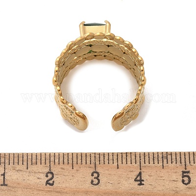 Кольца-манжеты из нержавеющей стали 304 для женщин RJEW-H246-03G-01-1