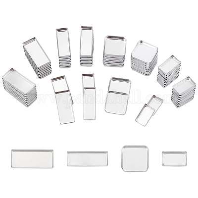 80 шт. 4-х видов прямоугольных алюминиевых и 20 шт. квадратных железных пустых поддонов FIND-PH0020-97-1