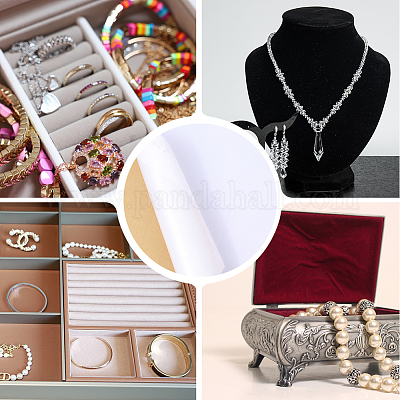 1шт флокированная ткань самоклеящаяся ткань DIY-CY0001-88C-1