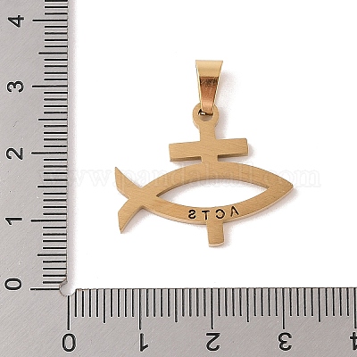 Подвески из нержавеющей стали 304 с вакуумным покрытием pvd STAS-M068-02G-1