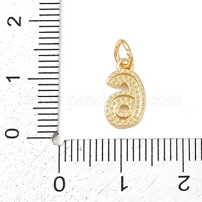 Латунь подвески KK-G544-10G-06-1