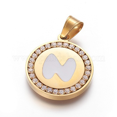 Подвески из нержавеющей стали 304 с эмалью STAS-E439-90Z-G-1