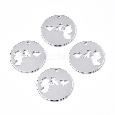 Подвески из нержавеющей стали 201 STAS-N098-073P-1