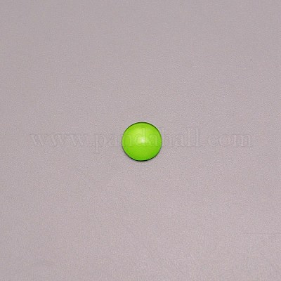 Glas cabochons&nbsp;LS-GGLA-WH0001-10F-1