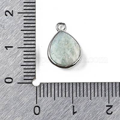 Граненые подвески из натурального амазонита G-U019-05P-02-1