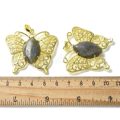 Природные подвески лабрадорита G-M288-01G-16-1