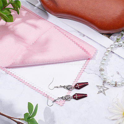 Panno Per Lucidatura Argento 200/400 Pezzi, Panno Per La Pulizia Dei Gioielli, Detergente Anti-ossidazione Per Argento Sterling, Panno Per Lucidatura, Panno Per La Pulizia Dei Gioielli - Italia - Foto 2