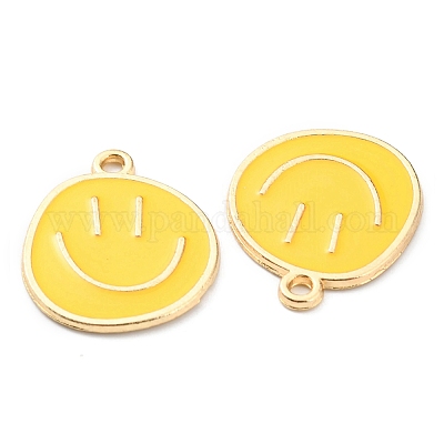 Подвески из эмали и сплава ENAM-D051-18G-02-1