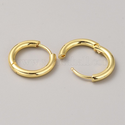 Серьги-кольца из нержавеющей стали EJEW-WH0014-87C-G-1