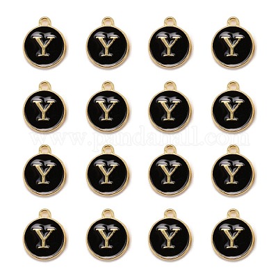 Подвески из позолоченного сплава ENAM-S118-02Y-1