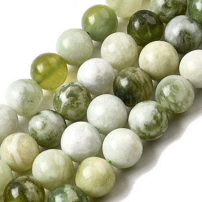 Новых природных нефрита нитей бисера G-K340-A01-12mm-1