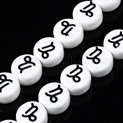 Бусины из фарфора и керамики ручной работы PORC-S502-032I-1