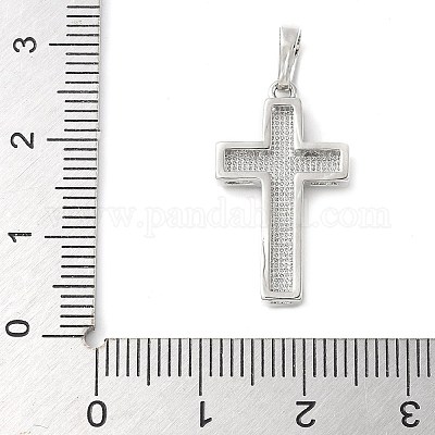 Подвески из латуни с натуральными белыми ракушками KK-S522-01A-P-1