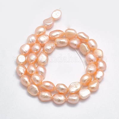 Нити из натурального культивированного пресноводного жемчуга PEAR-K003-19A-1