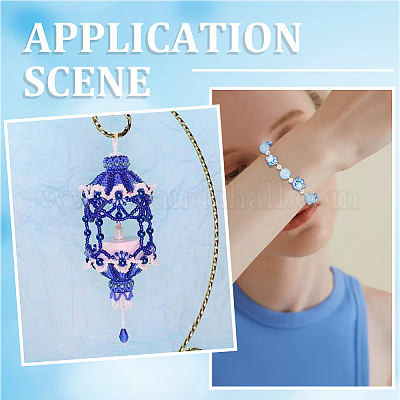 156 г 12 стеклянных бисера&nbsp;SEED-SC0001-33C-1