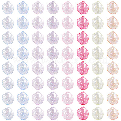 200шт прозрачные акриловые подвески TACR-TA0001-58-1