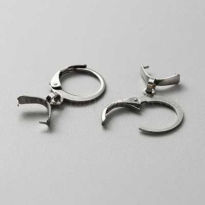 Фурнитура для сережек из нержавеющей стали 304 STAS-WH0022-87P-1