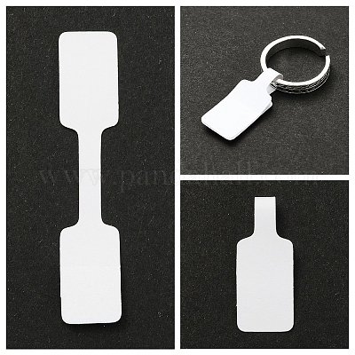 Прямоугольник ювелирные изделия наклейка самоклеющаяся бумага X-TOOL-WH0039-03-1