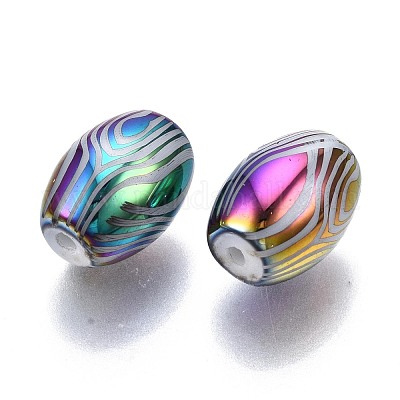 Гальванические стеклянные бусины&nbsp;EGLA-S197-23A-06-1