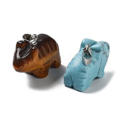 Природные и синтетические смешанные подвески драгоценных камней G-B068-10P-1