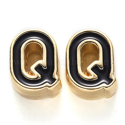 Рейка покрытие сплава эмалевые бусины X-ENAM-S122-033Q-NR-1