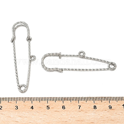 304 нержавеющая сталь булавки брошь фурнитура STAS-K252-11D-P-1