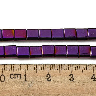 Гальванические немагнитная синтетический гематит бисер пряди G-C106-A02-15-1