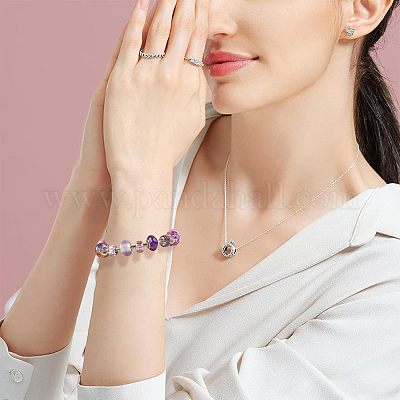 Европейские бусины из акрила FPDL-NB0001-02C-1