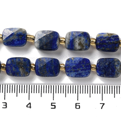 Нитки бусины из натурального ляписа-лазури G-H061-A07-01-1