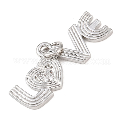 Латунные микро проложить кубического циркония подвески KK-G544-37P-1