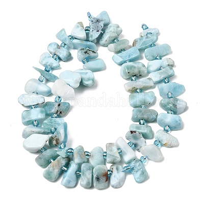 Природные ларимар бисер нитей&nbsp;G-L649-A08-01-1