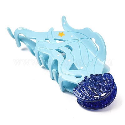 Заколки для волос с когтями из ацетата целлюлозы (смола) OHAR-C014-01A-1