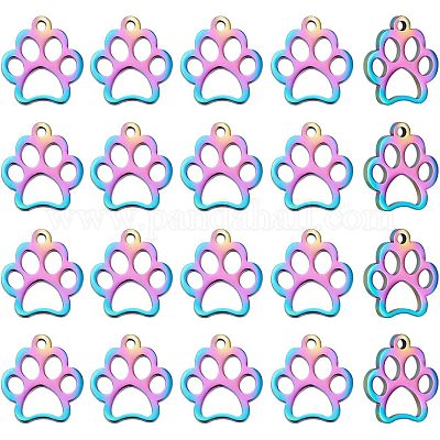 201 брелок для домашних животных из нержавеющей стали STAS-UN0003-07-1